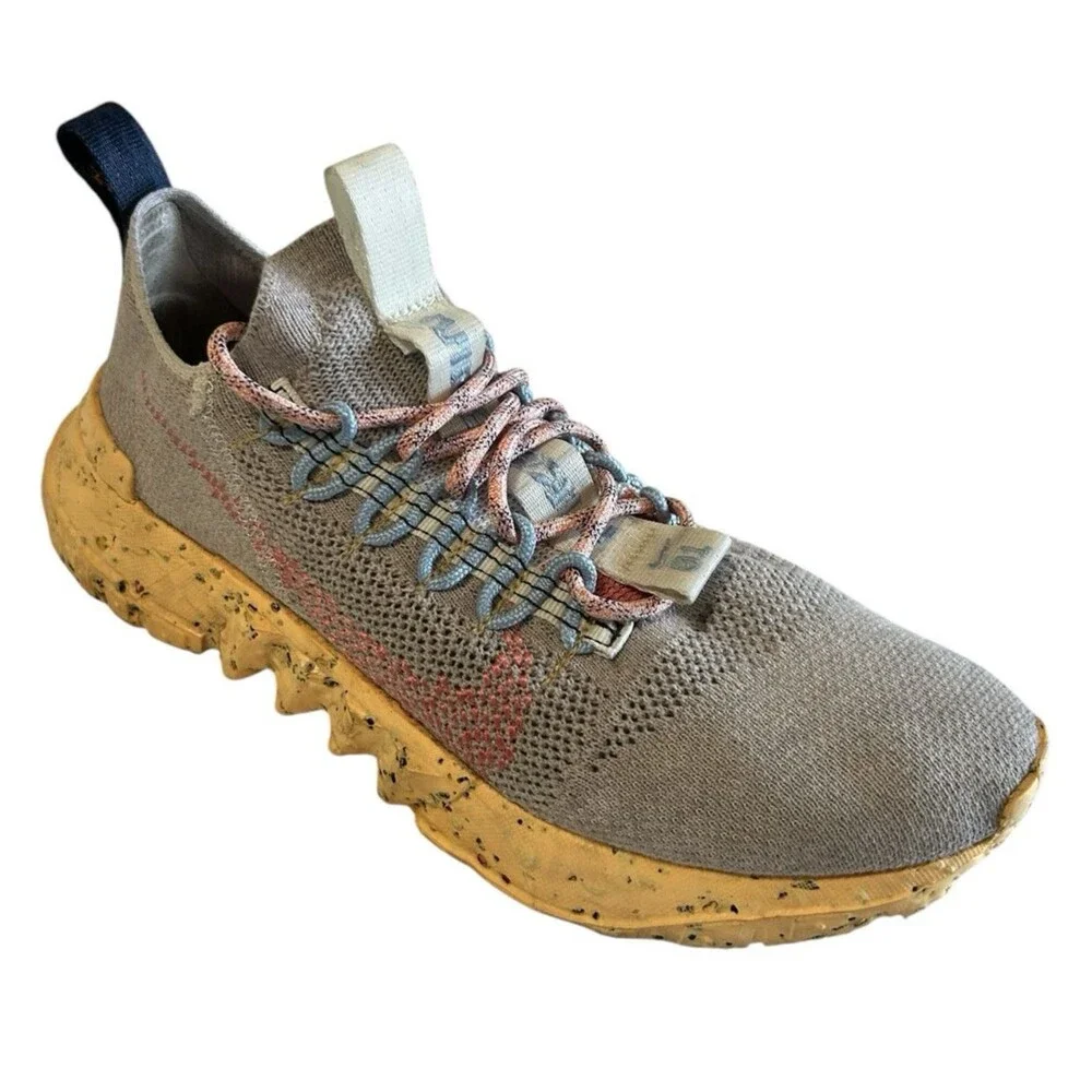 Nike Space Melon Vast Hippie FlyKnit Crater Foam Running Sneaker Men's Size 8